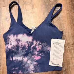 lululemon athletica Blue and Pink Sports Bra